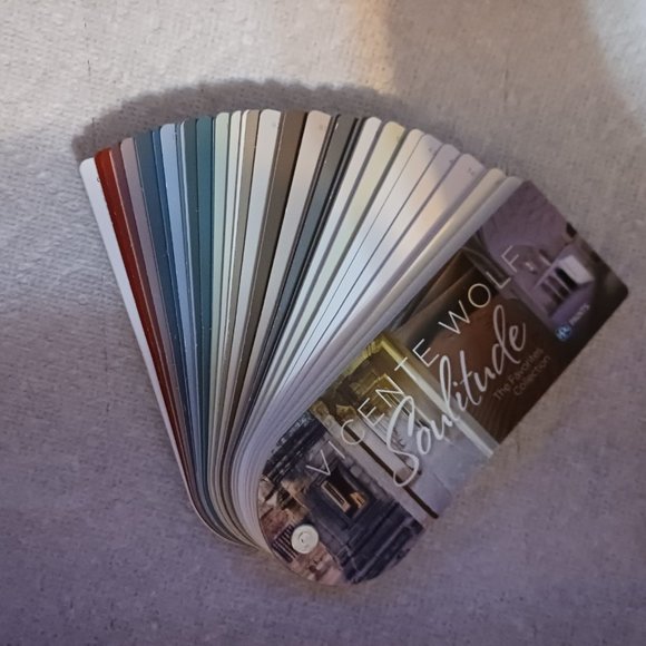 PPG Paints Vicente Wolf Designer Paint Color Collections Fan Deck NWOT - Picture 5 of 7